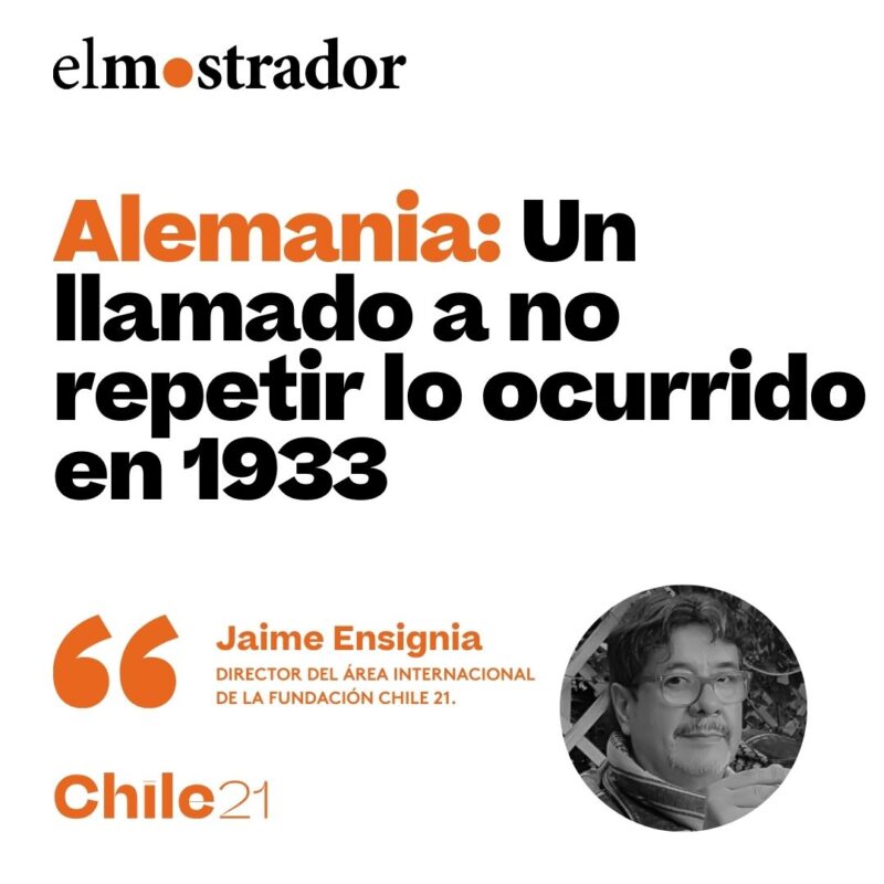 Alemania: Un llamado a no repetir lo ocurrido en 1933